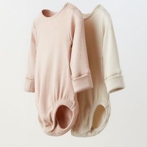 Two body suits and matching pants